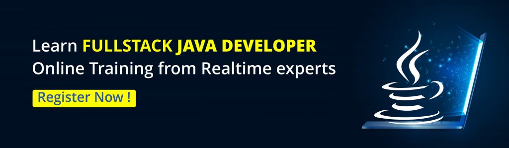 Fullstack Java Developer Online Training