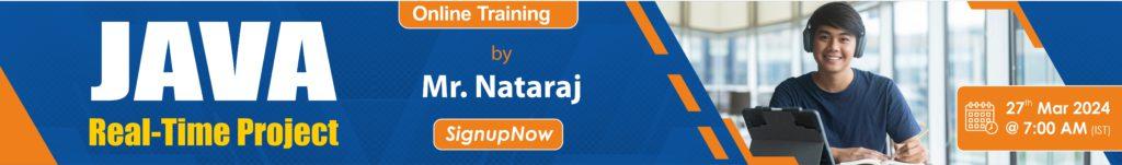 java-RealTimeProject-Online-Training-NareshIT