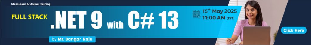 FS-DotNetCore-Online-Training-NareshIT