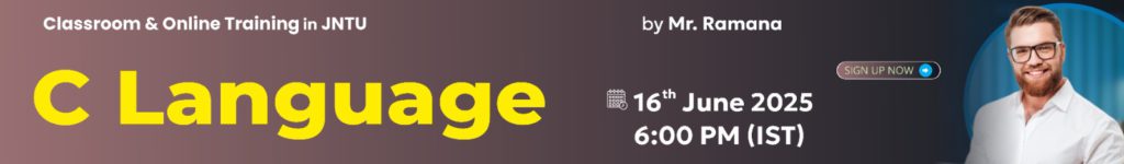 C-Language-Online-Training-NareshIT
