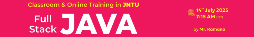FS-Java-Online-Training-NareshIT