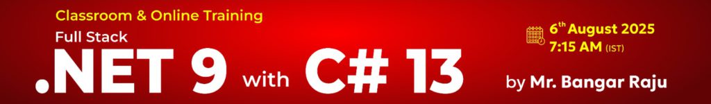FS-DotNet-Online-Training-NareshIT