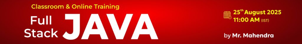 FS-Java-Online-Training-NareshIT