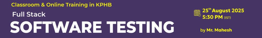 FS-Software-Testing-Online-Training-NareshIT