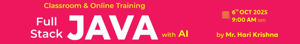 FS-Java-Ai-Online-Training-NareshIT