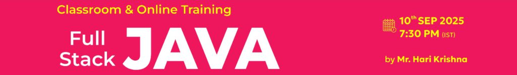 FS-Java-Online-Training-NareshIT