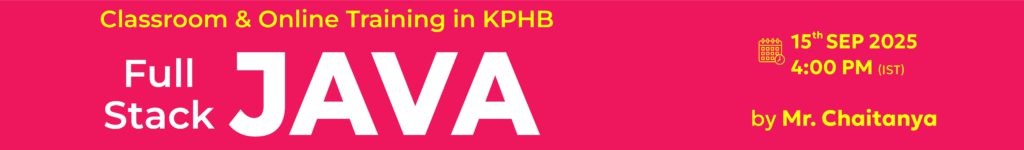 FS-Java-Online-Training-NareshIT