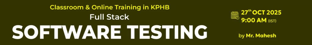 FS-Software-Testing-Online-Training-NareshIT