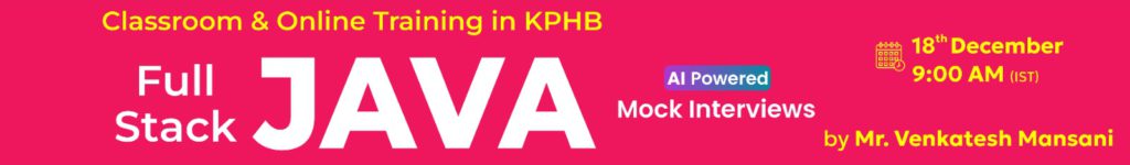 FS-Java-Online-Training-NareshIT