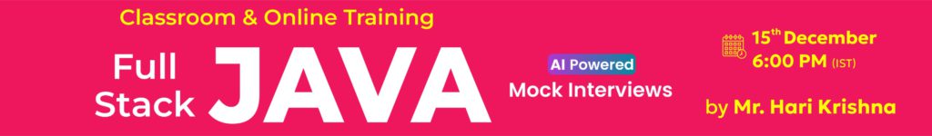 FS -java-online-training-nareshit