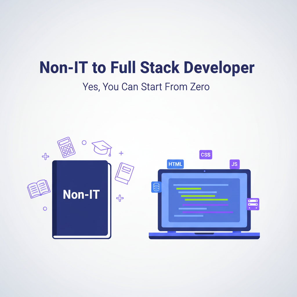 non IT full stack developer roadmap non IT full stack developer roadmap
