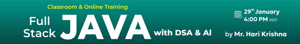 Fs-java-DSA-Ai-online-training-nareshit