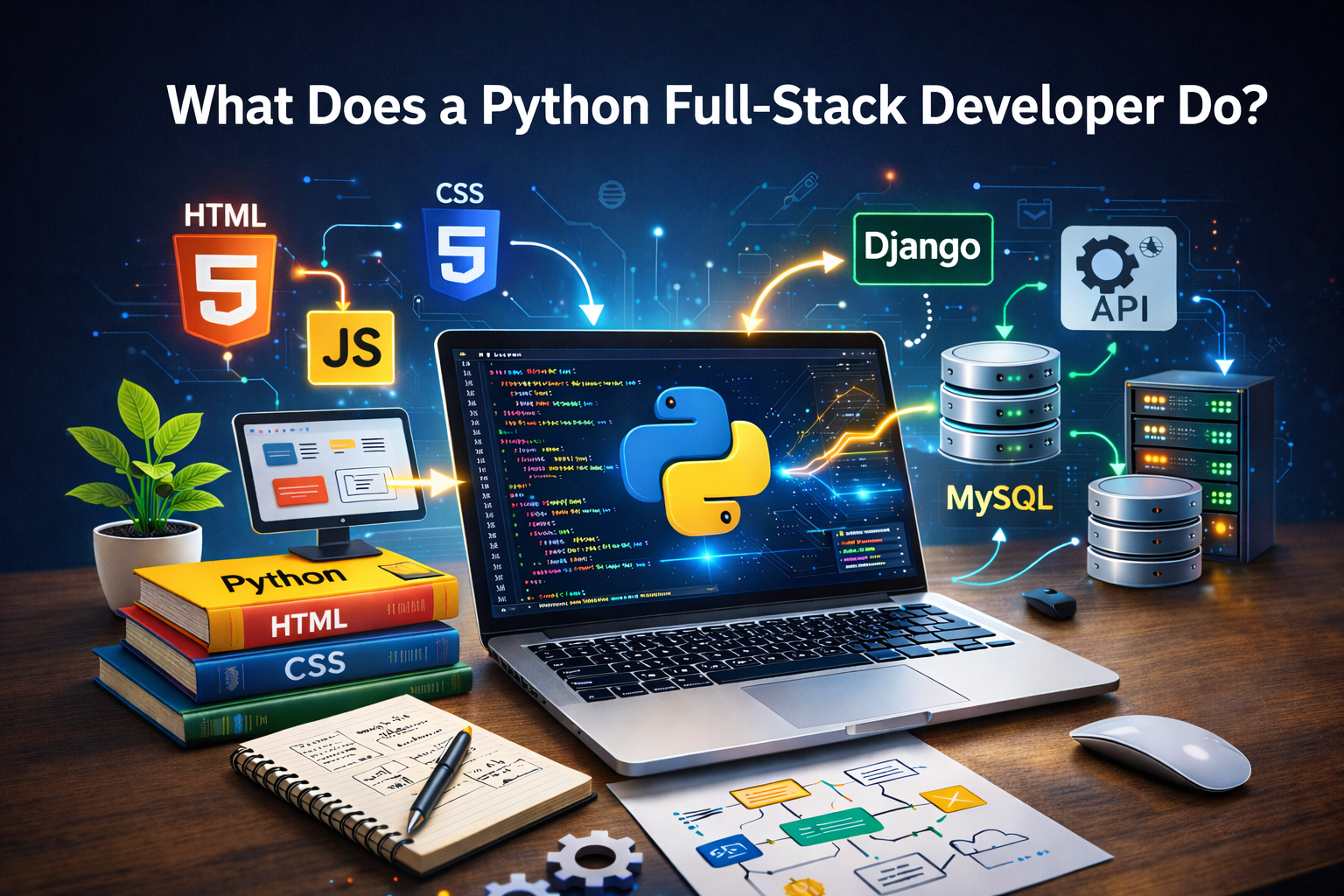 Python Full-Stack Developer Roles and Responsibilities Python Full-Stack Developer Roles and Responsibilities