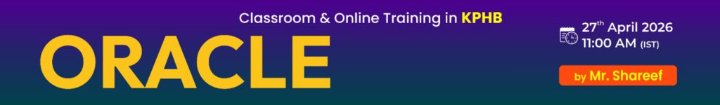Oracle-Online-Traning-Nareshit