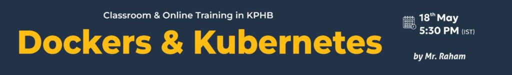 Docker - Kubernetes-Online-training-Nareshit