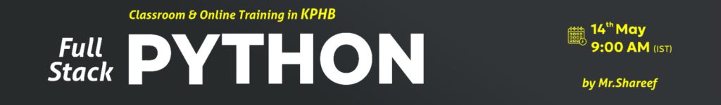 FS-Python-Testing-Online-Training - Naresh IT