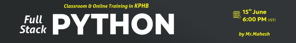 Fs-Python-Online-training-Nareshit