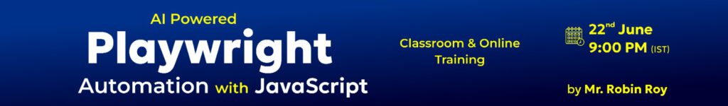 Play-wright-Online-training-Nareshit