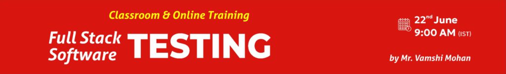 Fs -testing-Online-traning-Naresh-it