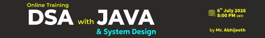 Dsa-Java-Online-training-Nareshit