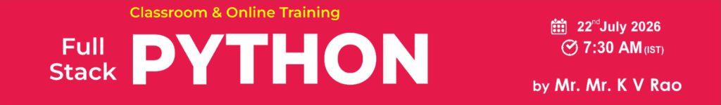 FS-Python-Testing-Online-Training - Naresh IT