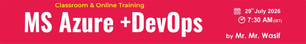 Ms -Azure-Azure Devops-Online-training-Nareshit