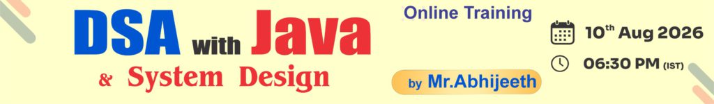 Dsa-Java-Online-training-Nareshit