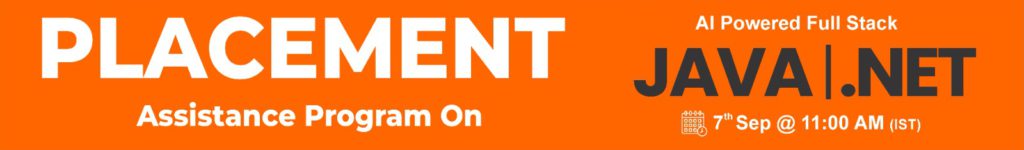 Placement- Assistance-Program -Java- Dotnet- Online-Training - Naresh IT