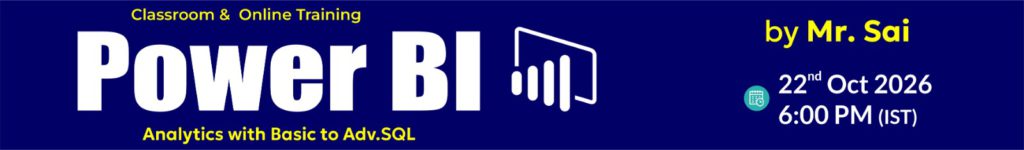 Power-Bi -Online-training-Nareshit